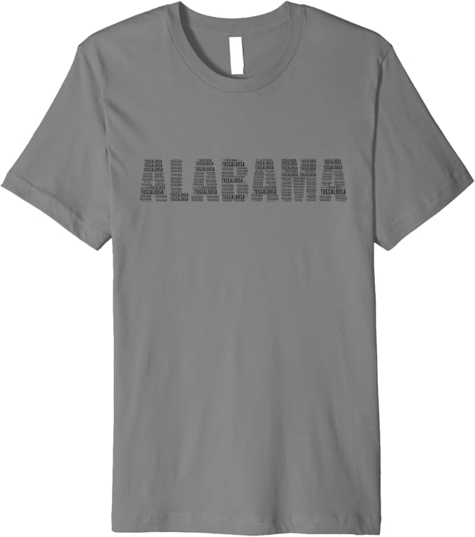 Alabama Tuscaloosa state Tshirt Alabama Tuscaloosa Home